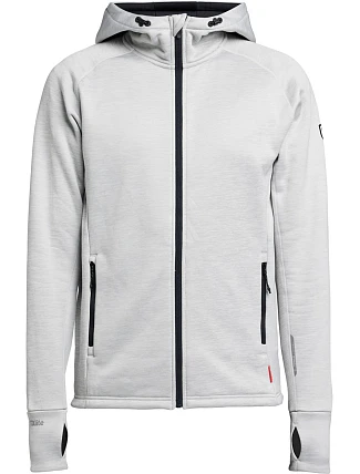 Tenson TXlite Hoodie Zip Men Pánska mikina s kapucňou 84.7403 svetlošedá Tenson TXlite Hoodie Zip Men Pánska mikina s kapucňou 84.7403 svetlošedá