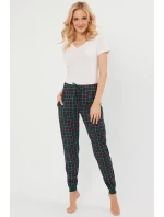 Talianska móda Foggia long sp. farba:print/green Talianska móda Foggia long sp. farba:print/green