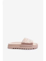 Dámske žabky Big Star Platform NN274773 Beige Dámske žabky Big Star Platform NN274773 Beige