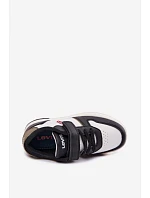 Detské tenisky na suchý zips LEVI'S KICK SE VIRV0152S Bielo-modré Detské tenisky na suchý zips LEVI'S KICK SE VIRV0152S Bielo-modré