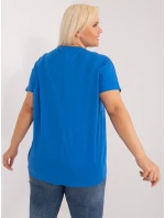 Blúzka RV BZ 14006.06X tmavomodrá