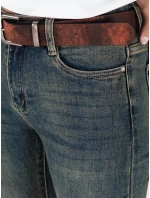 Dámske skinny džínsy modré FashionStreet UY2809