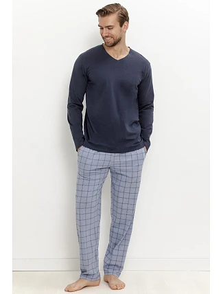 Pyžamo Taro 3668 Dorian, s dlhými rukávmi, veľkosti M–2XL, Z26 Pyžamo Taro 3668 Dorian, s dlhými rukávmi, veľkosti M–2XL, Z26