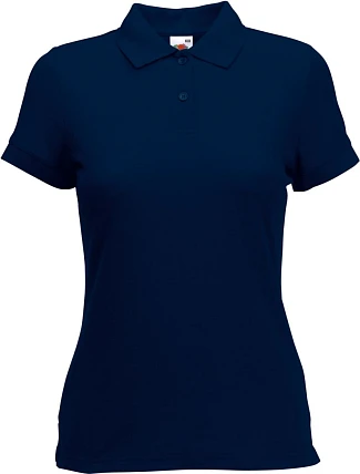 Fruit of the Loom Lady-Fit 65/35 Polo Dámske piqué polo 16.3212 tmavomodrá