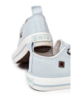 Dziecięce Klasyczne Niskie Trampki BIG STAR HH374094 Niebieskie