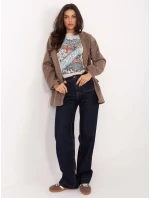 Tričko D12048M02556K light beige