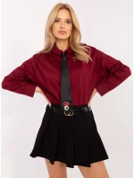 Košeľa DHJ KS 9213 1.77P bordová