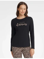 Dámske pyžamo Gino 40935-99X Čierna - Henderson Ladies