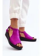 Zazoo 2914 Dámske semišové sandále Fuchsia Zazoo 2914 Dámske semišové sandále Fuchsia