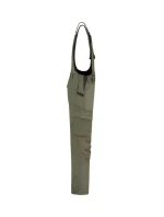 Pracovné nohavice Bib & Brace Twill Cordura unisex army