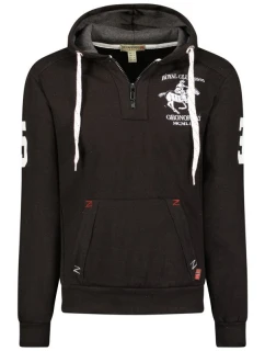 Geographical Norway Folton EO 100 M WW4783H/GNO-čierna mikina