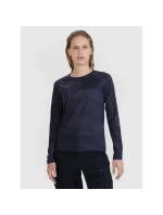 Dámske rýchloschnúce cyklistické tričko s dlhým rukávom 4F 4FWSS25TFLOF344-20A