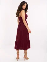 Šaty MI SK 62200.76 bordové