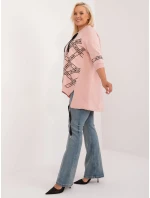 Tunika RV TU 7598.94 tmavoružová