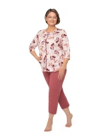 Dámske pyžamo Martel Maria Ii 201 3/4 3XL-4XL