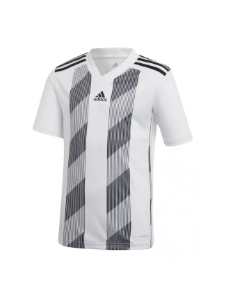 Detské pruhované tričko 19 Jr DU4398 - Adidas