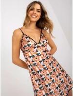 Nočná košeľa BR KN 2299 5 oranžová Nočná košeľa BR KN 2299 5 oranžová