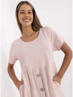 Šaty MO SK 1005.67 svetloružové