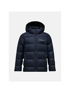 Bunda PEAK PERFORMANCE Jr Frost Down Puffer Jacket, čierna