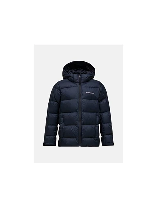 Bunda PEAK PERFORMANCE Jr Frost Down Puffer Jacket, čierna Bunda PEAK PERFORMANCE Jr Frost Down Puffer Jacket, čierna