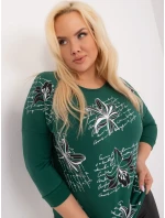 Blúzka RV BZ 9182.14 tmavozelená