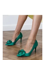 Dámske lodičky na podpätku FB-302 Green - Lovit