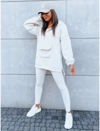 Dámska tepláková súprava MAYALAN light grey FashionStreet AY0941