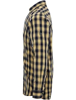 Premier PR 250 Popelínová košeľa s dlhým rukávom „Mulligan“ 39.0250 camel/navy Premier PR 250 Popelínová košeľa s dlhým rukávom „Mulligan“ 39.0250 camel/navy