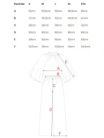 S397 Kombinéza so širokými rukávmi a rozdeleným chrbtom - nebesky modrá S397 Kombinéza so širokými rukávmi a rozdeleným chrbtom - nebesky modrá