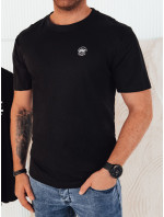 Pánske tričko s potlačou čierne Dstreet RX5443