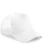 Beechfield B 640 5-panelová čiapka typu Trucker 53.0640 biela/biela Beechfield B 640 5-panelová čiapka typu Trucker 53.0640 biela/biela