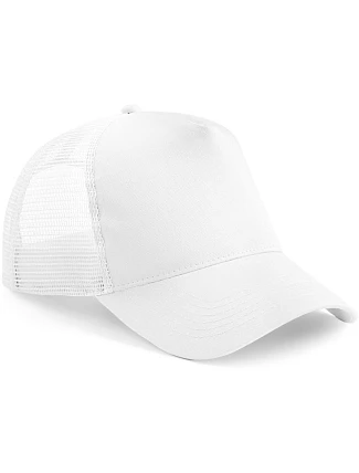 Beechfield B 640 5-panelová čiapka typu Trucker 53.0640 biela/biela Beechfield B 640 5-panelová čiapka typu Trucker 53.0640 biela/biela
