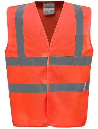 Bezpečnostná vesta Yoko HVW 100 Hi-Vis 79.W100, oranžová, vysoká viditeľnosť Bezpečnostná vesta Yoko HVW 100 Hi-Vis 79.W100, oranžová, vysoká viditeľnosť