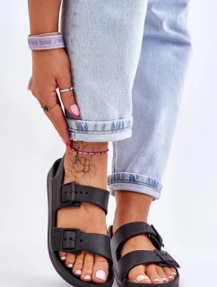 Damskie Lekkie Sandały Big Star LL274745 Czarne