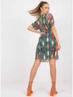 Dámske šaty-DHJ-SK-9651.51-zelené Dámske šaty-DHJ-SK-9651.51-zelené