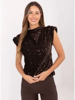 Blúzka IT BZ 20052.96 tmavohnedá