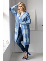 Sveter na zapínanie model 178643 PeeKaBoo