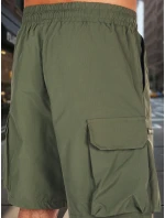 Pánske textilné bojové šortky zelené FashionStreet SX2508