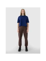 Dámske tričko oversize s potlačou 4F 4FWSS25TTSHF1971-30S