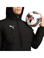 Pánske bundy Puma Team Additions Hooded Padded Jacket black 659795 03 pánske