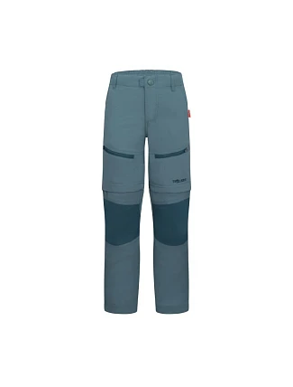 Trollkids Detské nohavice Nordfjord na zips teal (852-326) pre chlapcov/dievčatá Trollkids Detské nohavice Nordfjord na zips teal (852-326) pre chlapcov/dievčatá