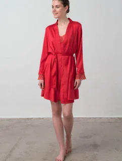 Vamp - Dámsky saténový župan 16920 - Vamp