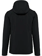 Kariban K 422 Unisex 3-vrstvová softshellová bunda s kapucňou 20.K422 čierna