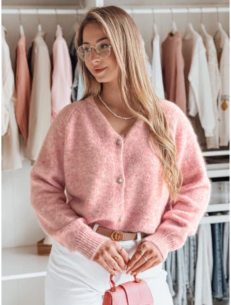 Dámsky oversize sveter SOFTELLS pink FashionStreet MY2471
