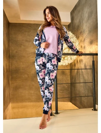Cornette 355/464 Maddie S-XL dámske trojdielne pyžamo