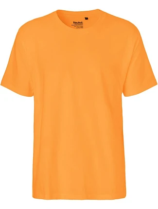 Neutral O 60001 Pánske tričko z hrubej bio bavlny 77.6001 okay orange Neutral O 60001 Pánske tričko z hrubej bio bavlny 77.6001 okay orange