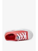 Dziecięce Młodzieżowe Trampki LEE ISLA C LOW JR 50251058 Koralowe
