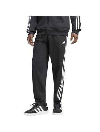 Pánske nohavice adidas Essentials 3-Stripes Single Jersey, čierne, KY6611