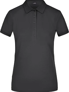 Daiber JN 709 Dámske elastické piké polo tričko 02.0709 čierne