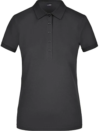 Daiber JN 709 Dámske elastické piké polo tričko 02.0709 čierne Daiber JN 709 Dámske elastické piké polo tričko 02.0709 čierne